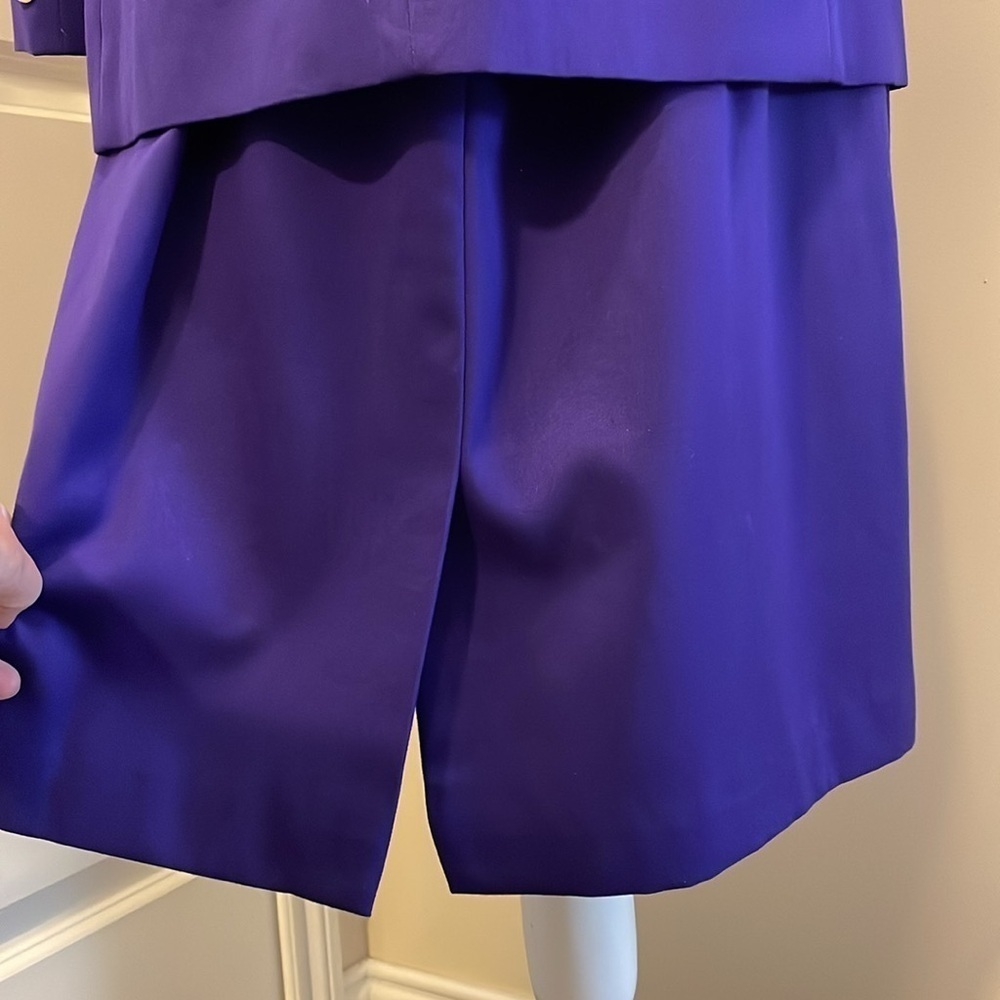 Suitsme Woman’s Purple Business Suit 16 Midi lined - Picture 8 of 16
